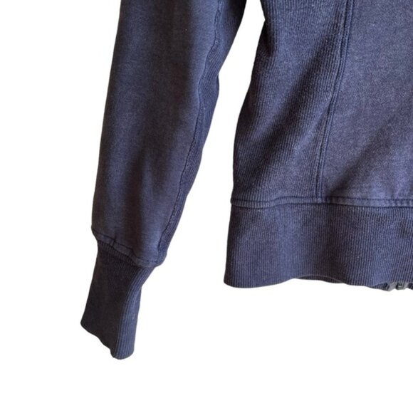 Lululemon Cuddle Up Jacket Size 2 Heathered Blue - Picture 14 of 15
